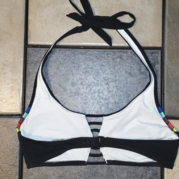 VS Pink Rainbow Bikini Top - Picture 3 of 5